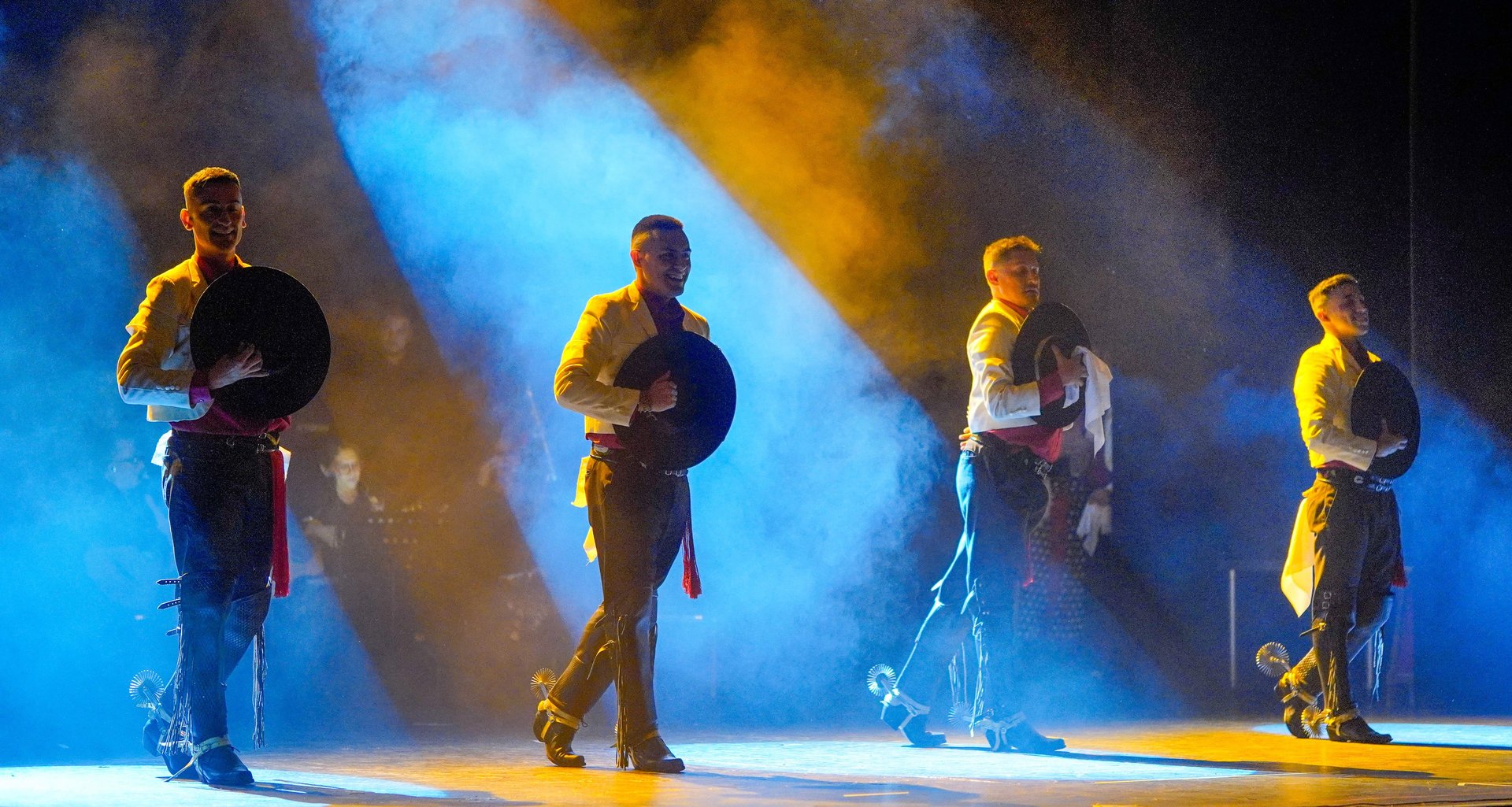 Estampa huasa en escena